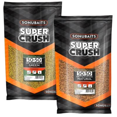 Afbeelding van Sonubaits Super Crush 50/50 Method Paste Natural Groundbait (2 kilo)
