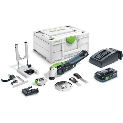 Afbeelding van Festool VECTURO OSC 18 HPC4,0 EI set 18V Li Ion accu oscillerende multitool (1x 4,0Ah) in systainer koolborstelloos