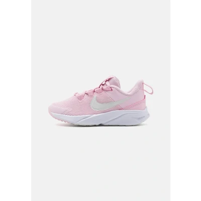 Afbeelding van Nike Performance STAR Runner 4 Unisex Hardloopschoenen neutraal voor kinderen, Maat: 35, Pink foam/summit white/white Textiel/ synthetisch