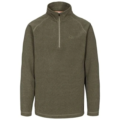 Afbeelding van Trespass Heren Keynote Anti Pluis 1/4 Rits Fleece Vest