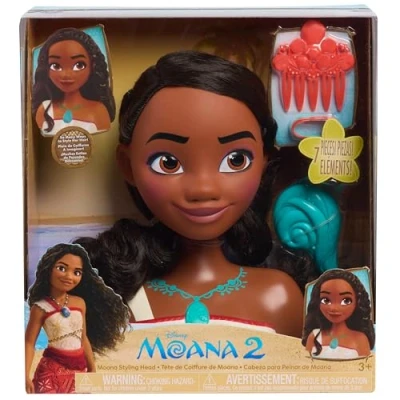 Afbeelding van Just Play 87048 Heads Disney Princess Moana Styling Head meerkleurig 26.04