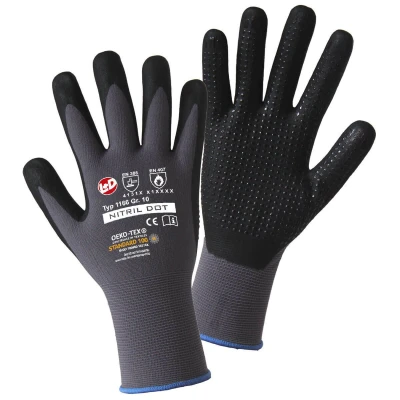 Afbeelding van L+D NITRIL DOT 1166 10 Werkhandschoen Polyamide Maat (handschoen): 10, XL EN 397 Cat II 1 paar
