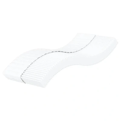 Afbeelding van vidaXL Schuimmatras hardheid H2 H3 80x220 cm wit