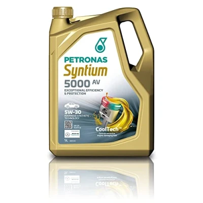 Afbeelding van Petronas Syntium 5000 AV 5W 30 5L Motorolie 70723M12EU VOLKSWAGEN: Golf 7, Polo IV Hatchback, V BMW: 1 3 Saloon, Touring