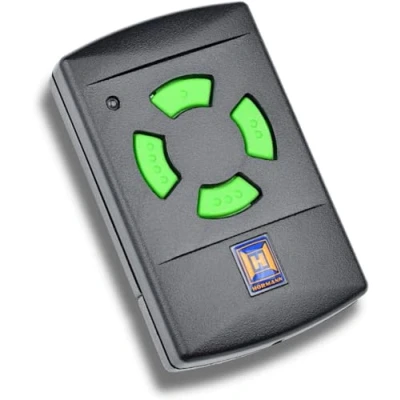 Afbeelding van Hörmann HSM4 437230 Handzender met zelflerende code voor garagedeur, voordeur, 26,975 MHz
