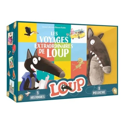 Afbeelding van COFFRET LOUP LES VOYAGES EXTRAORDINAIRES DE