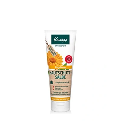 Afbeelding van Kneipp Naturkosmetik Calendula huidbeschermingsbalsem met biologisch extract tegen gebarsten en huid, 75 ml