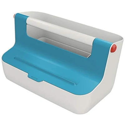 Afbeelding van Opbergbox Leitz Cosy draagbaar kunststof blauw