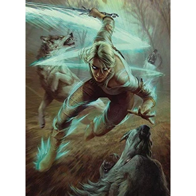Afbeelding van the Witcher 3: Wild Hunt Ciri and Wolves Puzzle