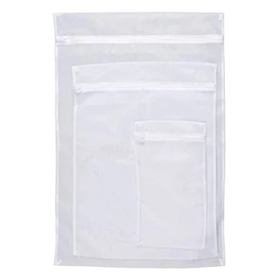 Afbeelding van WENKO Wasnet voor 5 kg bescherming van de gevoelige was, zeer warm wasbestendig, textielweefsel, polyester, 60 x 90 cm, wit