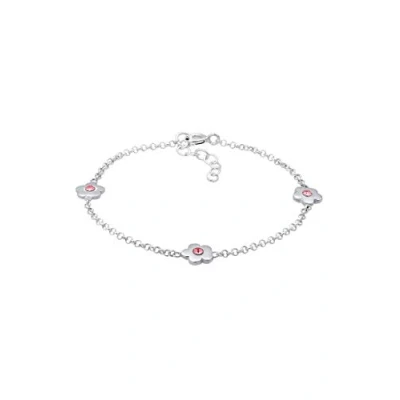 Afbeelding van Elli Flowers Armband voor kinderen, Maat: 14, Silber