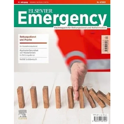 Afbeelding van ELSEVIER Emergency. Rettungsdienst &amp; Psyche. 4/2023