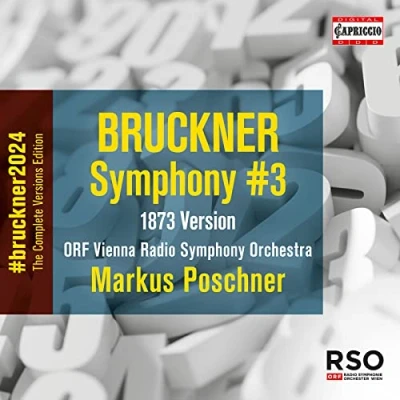 Afbeelding van ORF Vienna Radio Symphony Orchestra, Markus Poschner Bruckner: No.3 In D Minor (CD)