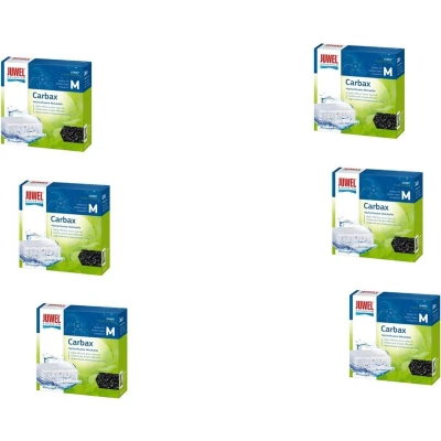 Afbeelding van Juwel Carbax M Compact Filtermateriaal 6 x 10x10x5 cm Wit