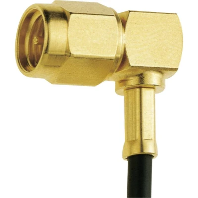 Afbeelding van IMS 280.42.1420.021 SMA connector Stekker, haaks 50 Ω 1 stuk(s)