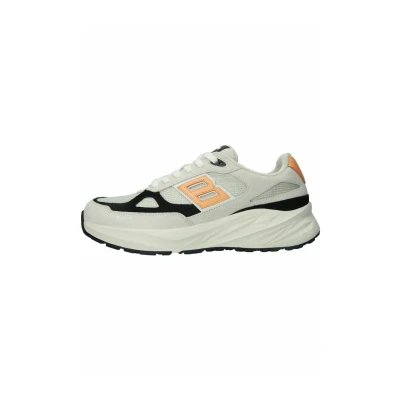 Afbeelding van Blackstone FLINT MOSS Light grey Peach Runner Sneaker Man Maat: 41