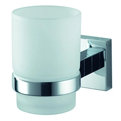 Afbeelding van Haceka Mezzo Chroom glashouder chroom/glas 1115894