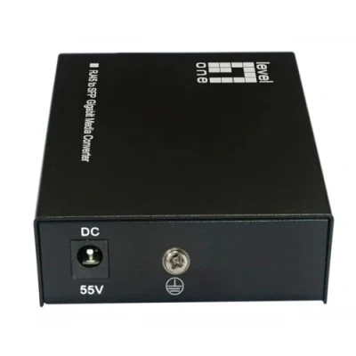 Afbeelding van LevelOne GVT 2015 netwerk media converter 1000 Mbit/s Multimode, Single mode Zwart