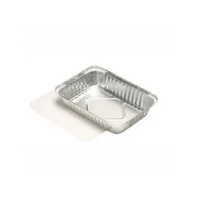 Afbeelding van Papstar Aluschalen+dks 21x15x3 10st