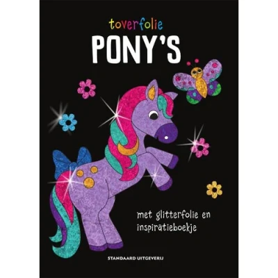 Afbeelding van Standaard uitgeverij toverfolie pony&#039;s