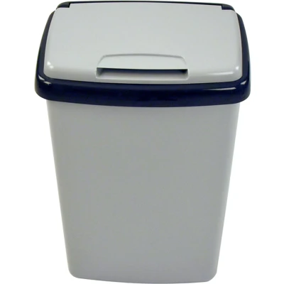 Afbeelding van Afvalbak Vepa Bins bekerinzet 5 gaats 50 liter grijs