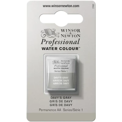 Afbeelding van Winsor &amp; Newton Professionele aquarelverf Aquarelverf, hoge helderheid, lichtecht, archiefkwaliteit, halve emmer, Davy grijs