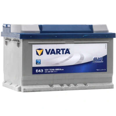 Afbeelding van Varta Blue Dynamic E43 12V 72 Ah 5724090683132 4016987119556 533092 680 A