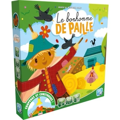 Afbeelding van Asmodee Space Cow Le Bonhomme de Paille Jeux société Jeu coopératif pour Enfants à partir 4 Ans, favorisant la coopération, 2 Joueurs, Version Française