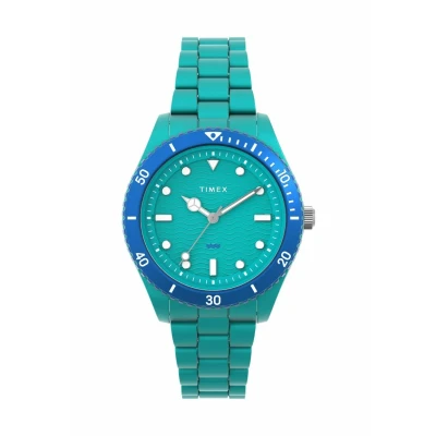 Afbeelding van Timex Quartz Horloge, Dames, Maat: One Size, Green