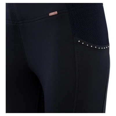 Image de Premiere Pantalon d&#039;Équitation Bellflower Silicone Fond de Peau Marin EU 152