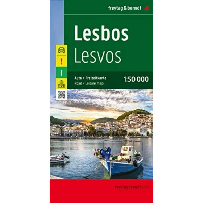 Afbeelding van LESBOS: Wegenkaart Schaal 1 : 150.000: AK 0836