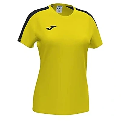 Afbeelding van Joma Academy III Shirt Korte Mouw Dames Geel / Zwart Maat: M