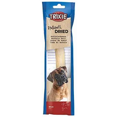 Afbeelding van 30 cm 10 st Trixie buffelstaart gedroogd
