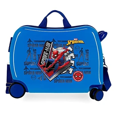 Afbeelding van Marvel Grote Power Bagage, Blauw, Koffer voor kinderen