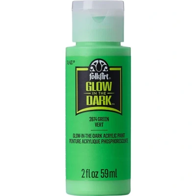 Afbeelding van Folkart Glow In The Dark Green 2 fl oz (2874)