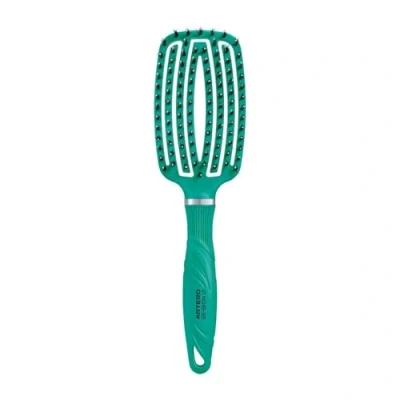 Image de Artero Ge Bion 17 Brosse à cheveux flexible anti traction pour femmes, hommes et enfants, ionique, réduit l&#039;électricité statique (turquoise)