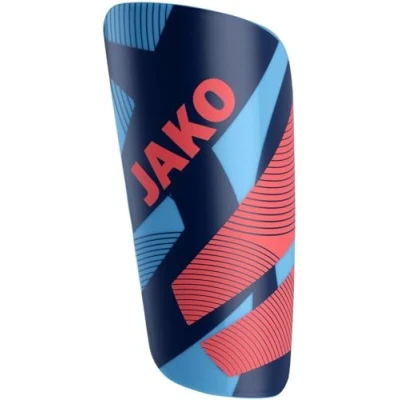 Afbeelding van JAKO Protège tibias unisexe River Light, SkyBlue/Navy/Coral, L