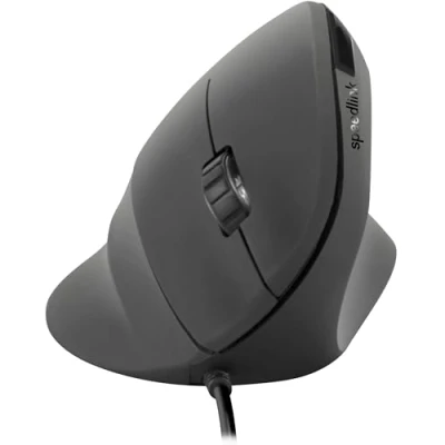 Afbeelding van SpeedLink Piavo Ergonomische muis USB Optisch Zwart 6 Toetsen 800 dpi, 1200 1600 2400 dpi Ergonomisch