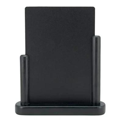 Image de ardoise de table noir laqué A5