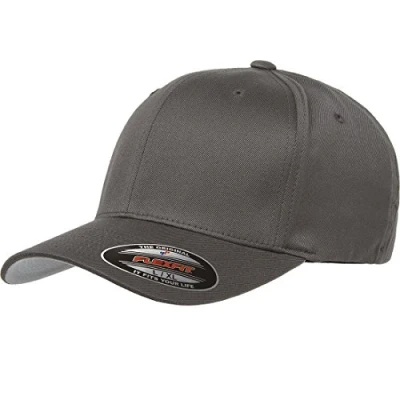 Afbeelding van Flexfit Atletische baseballpet voor heren, donkergrijs, L XL, Donkergrijs