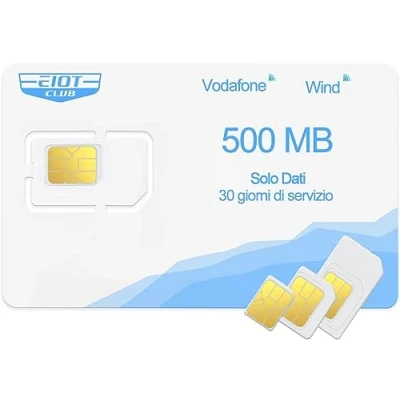 Afbeelding van EIOTCLUB Prepaid simkaart zonder contract, compatibel met Orange Network, Proximus en Telenet, alleen gegevens, voor LTE camera, jachtcamera GPS zoeker