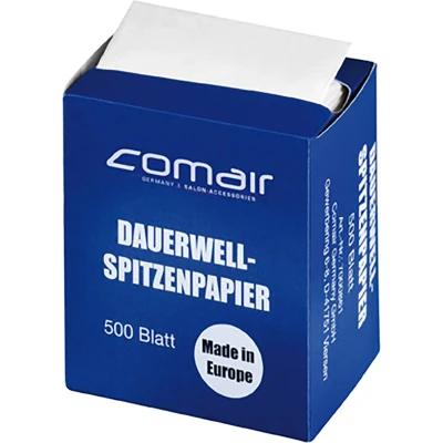 Afbeelding van Comair End Papers 500 Sheets 70 X 50 Mm Folded