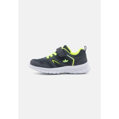 Afbeelding van LICO SKIP Sneakers laag voor kinderen, Maat: 30, Marine/lemon Imitatieleer/ textiel