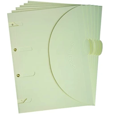 Afbeelding van Opbergmap geperforeerd Smartfolder met tab, A4 Djois