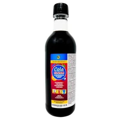 Afbeelding van Cola slush concentraat 500 ml mengverhouding 1:5 ijs gemalen waterijs granita zonder kunstmatige kleurstoffen voor machine