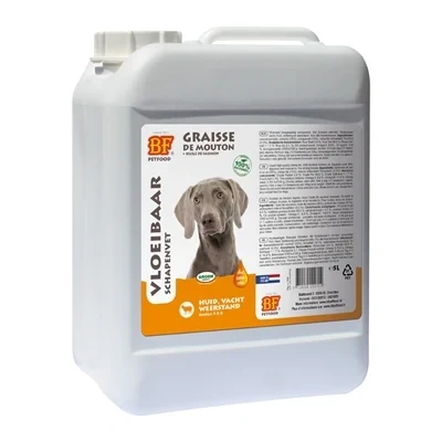 Afbeelding van Biofood Vloeibaar Schapenvet Hond Voedingssupplement 5 ltr