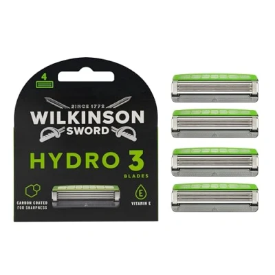 Afbeelding van Wilkinson Hydro3 Scheermesjes 4 stuks