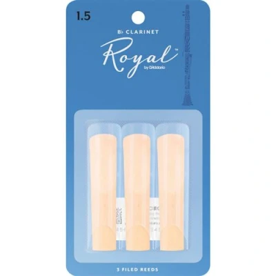 Image de D&#039;Addario RCB0315 Anches clarinette si bémol, force 1.5, boîte de 3
