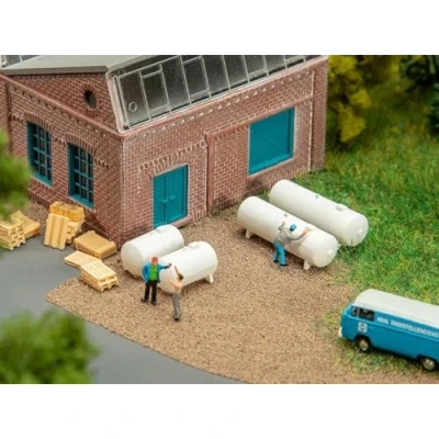 Afbeelding van Faller 1/160 GASTANKS 4 ST. (5/24) * modelbouwsets, hobbybouwspeelgoed voor kinderen, modelverf en accessoires