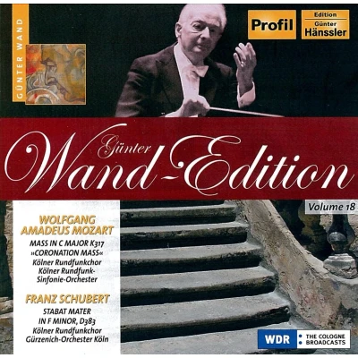 Afbeelding van Kölner Rundfunk Sinfonie Orchester, Günter Wand Schubert: Stabat Mater/Mozart: Coronation Mass (CD)
